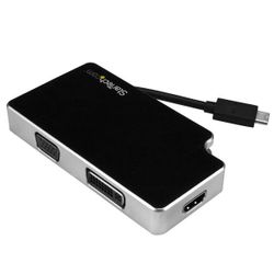 StarTech.com AV reis adapter 3-in-1: USB-C naar VGA, DVI of HDMI 4K