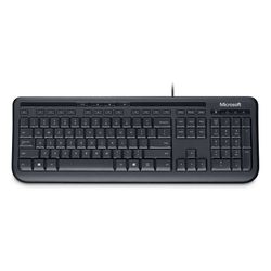 Microsoft Wired Keyboard 600 toetsenbord USB QWERTY Amerikaans Engels Zwart