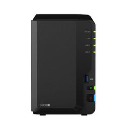 Synology DiskStation DS218+ data-opslag-server NAS Compact Ethernet LAN Zwart J3355