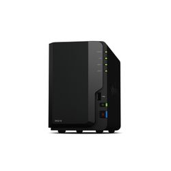 Synology DiskStation DS218 data-opslag-server NAS Desktop Ethernet LAN Zwart RTD1296