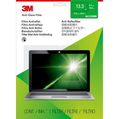 3M Filter anti-schittering voor breedbeeldlaptop 13,3