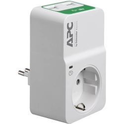 APC PM1WU2-IT Overspanningsbeveiliging Wit 1 AC-uitgang(en) 230 V