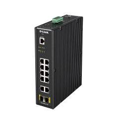 D-Link DIS-200G-12S netwerk-switch Managed L2 Gigabit Ethernet (10/100/1000) Zwart
