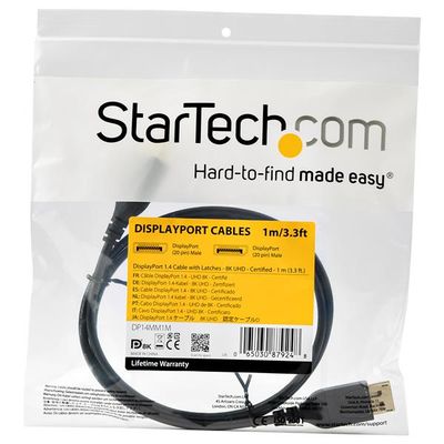 StarTech.com 1m DisplayPort 1.4 kabel VESA gecertificeerd