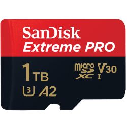 SanDisk Extreme flashgeheugen 1000 GB MicroSD UHS-I Klasse 10