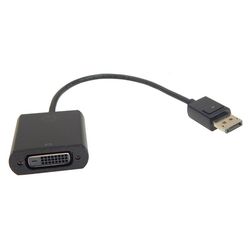 HP 752660-001 video kabel adapter DVI DisplayPort Zwart