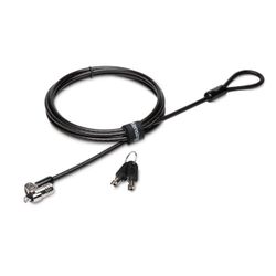 Kensington K65042EUS kabelslot Zwart, Zilver