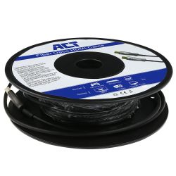 ACT AK3929 HDMI kabel 25 m HDMI Type A (Standaard) Zwart