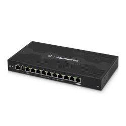 Ubiquiti Networks EdgeRouter 10X bedrade router Zwart