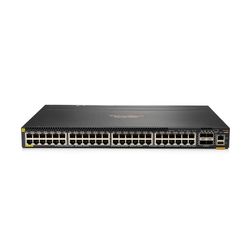 Aruba, a Hewlett Packard Enterprise company CX 6300M L3 Gigabit Ethernet (10/100/1000) Power over Ethernet (PoE) Zwart