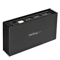 StarTech.com ST7202USBGB interface hub USB 2.0 480 Mbit/s Zwart