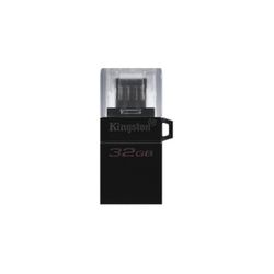 Kingston Technology DataTraveler microDuo3 G2 USB flash drive 32 GB USB Type-A / Micro-USB 3.2 Gen 1 (3.1 Gen 1) Zwart