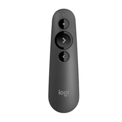 Logitech R500 Laser Presentation Remote Draadloze presenter Bluetooth/RF Grafiet