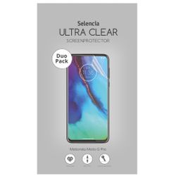 Selencia Duo Pack Ultra Clear Screenprotector Motorola Moto G Pro - Screenprotector