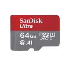 SanDisk Ultra flashgeheugen 64 GB MicroSDXC UHS-I Klasse 10