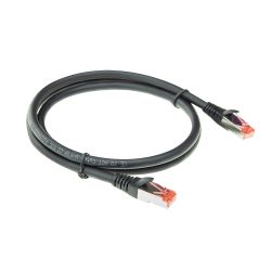 ACT FB5002 netwerkkabel Zwart 2 m Cat6a U/FTP (STP)