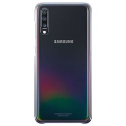 Samsung Gradation Backcover Galaxy A70 - Donkerpaars