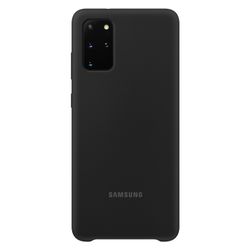 Samsung Silicone Backcover Galaxy S20 Plus - Zwart - Zwart / Zwart