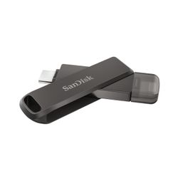 SanDisk iXpand USB flash drive 256 GB USB Type-C / Lightning 3.2 Gen 1 (3.1 Gen 1) Zwart