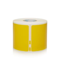 DYMO 2133400 etiket Afgeronde rechthoek Verwijderbaar Geel 220 stuk(s)