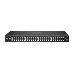 HPE Aruba 6100 48G 4SFP+ Managed L3 Gigabit Ethernet (10/100/1000) 1U Zwart