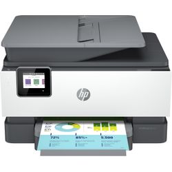 HP OfficeJet Pro HP 9012e All-in-One-printer, Kleur, Printer voor Kleine kantoren, Printen, kopiëren, scannen, faxen, HP+  Gesch