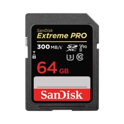 SanDisk Extreme PRO 64 GB SDXC UHS-II Klasse 10