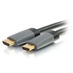 C2G 80551 HDMI kabel 1 m HDMI Type A (Standaard) Zwart, Grijs