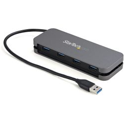 StarTech.com 4 Port USB 3.0 Hub - USB-A naar 4x USB-A - SuperSpeed 5Gbps Mini USB 3.2 Gen 1 Type-A Hub - USB Busgevoed - Laptop/