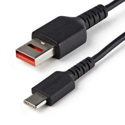 StarTech.com 1m Data Blocker Kabel USB-A naar USB-C Secure Charging Kabel No-Data Power-Only Oplaadkabel voor Telefoon/Tablet US