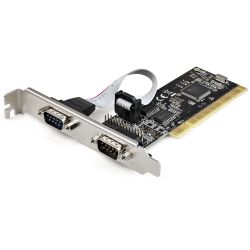 StarTech.com PCI Serial Parallel Combo Card with Dual Serial RS232 Ports (DB9) & 1x Parallel LPT Port (DB25) - PCI Combo Adapter