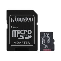 Kingston Technology Industrial flashgeheugen 16 GB MicroSDHC UHS-I Klasse 10