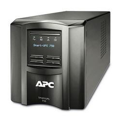APC Smart-UPS SMT750I Noodstroomvoeding - 6x C13, USB, 750VA