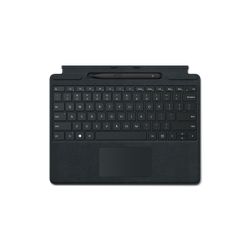 Microsoft Surface Typecover Alcantara met pen storage/ Met pen Black Pro 8 & X & 9