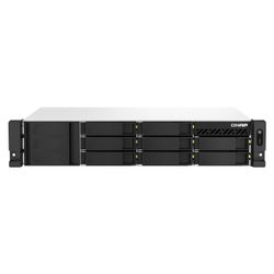 QNAP TS-864EU-RP NAS Rack (2U) Ethernet LAN Zwart
