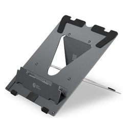 BakkerElkhuizen Ergo-Q 160 Laptopstandaard Zwart, Donkergrijs 43,2 cm (17