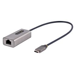 StarTech.com USB-C naar Ethernet Adapter, 10/100/1000 Mbps, Gigabit Netwerk Adapter met ASIX AX88179A Chip, 30cm Kabel, USB Type