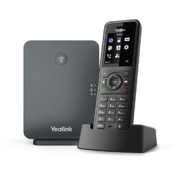 Yealink W77P IP telefoon Zwart TFT