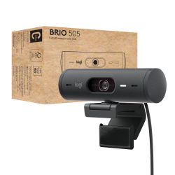 Logitech Brio 505 webcam 4 MP 1920 x 1080 Pixels USB Zwart