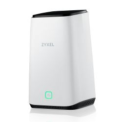 Zyxel FWA510 draadloze router Multi-Gigabit Ethernet Tri-band (2.4 GHz / 5 GHz / 5 GHz) 5G Zwart, Wit