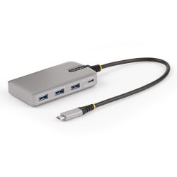 StarTech.com 4-Port USB-C Hub met USB-C DP Alt Mode Video Output 4K 60Hz, 3x USB-A, 1x USB Type-C, 100W Power Delivery Pass-Thro