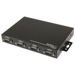 StarTech.com Professionele USB naar 4 Seriële Poort Adapter Hub met COM-behoud