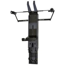 Ergotron NF Cart Vertical Laptop Kit flat panel plafond steun Zwart