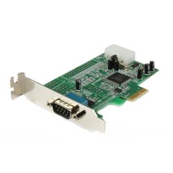 StarTech.com 1-port PCI Express RS232 Serial Adapter Kaart, PCIe RS232 Serial Host Controller Kaart, PCIe naar Serieel DB9, 1655