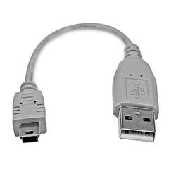 StarTech.com 15cm Mini USB 2.0 Kabel A naar Mini B