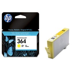 HP 364 inktcartridge 1 stuk(s) Origineel Normaal rendement Geel