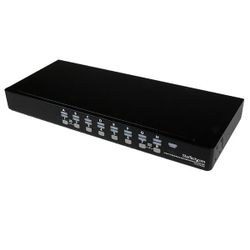 StarTech.com 16-poort 1U-Rack USB KVM-switch met OSD
