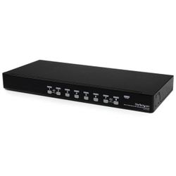 StarTech.com 8-poort 1U-Rack USB KVM-switch met OSD