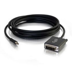 C2G 1.0m Mini DisplayPort M / Single Link DVI-D M 1 m Zwart