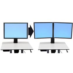 Ergotron WorkFit Convert-to-Dual Kit from Single HD 55,9 cm (22
